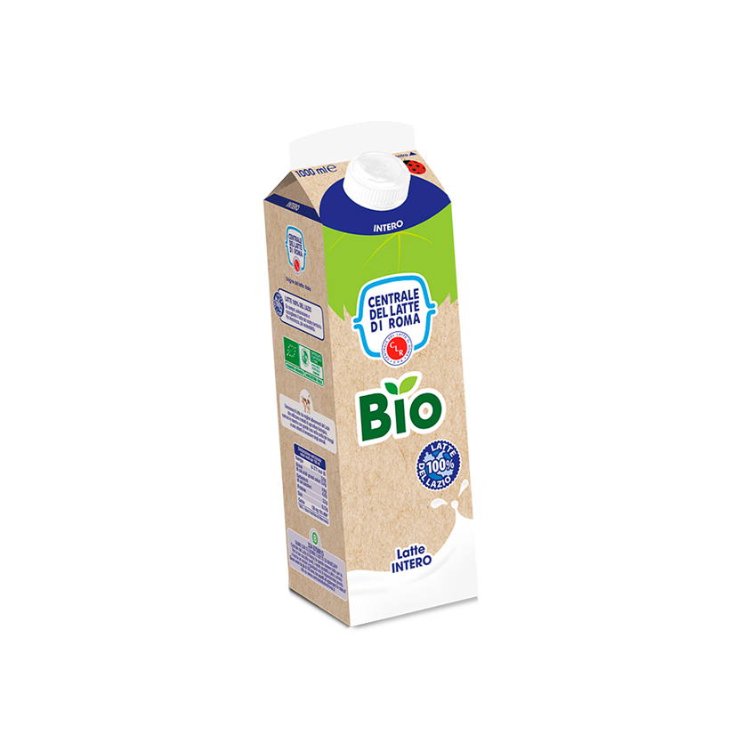 Latte Pastorizzato a temperatura elevata Intero Biologico cartone